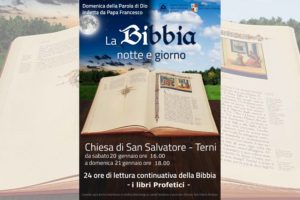 La Bibbia giorno e notte, 24 ore di lettura continuata delle Sante